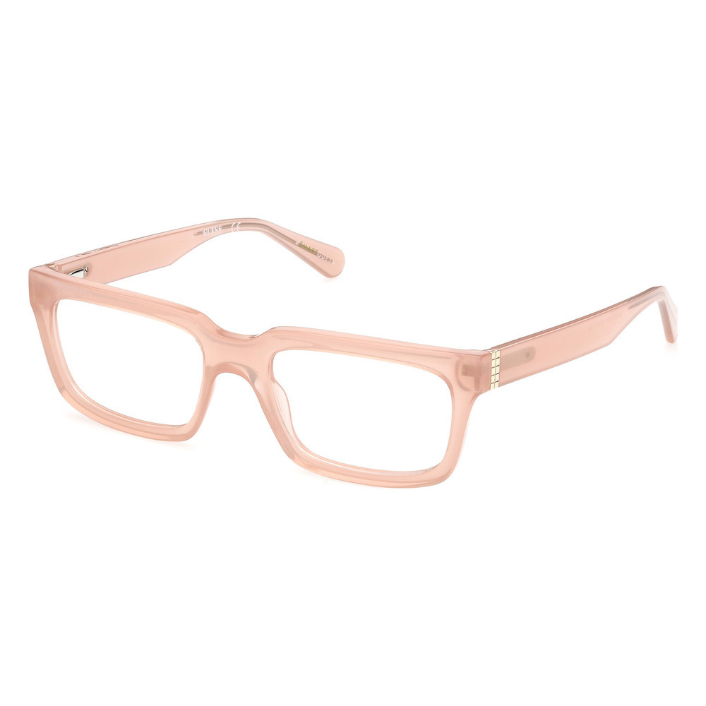 NWT GUESS GU8253 057 53 Shiny Beige Eyeglasses